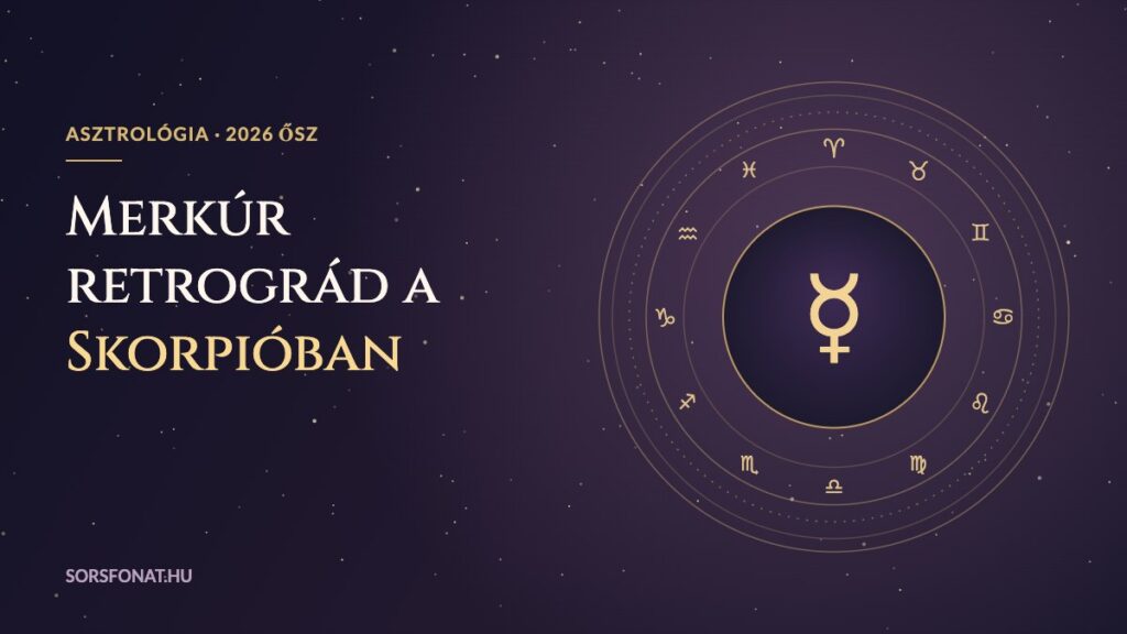 Merkúr retrográd a Skorpióban