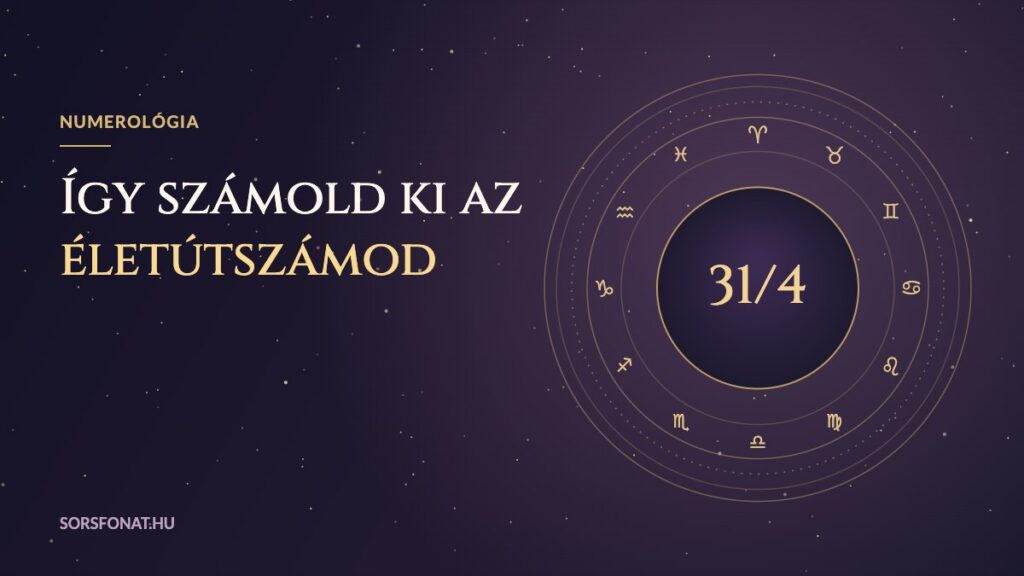 Így számold ki az életútszámod